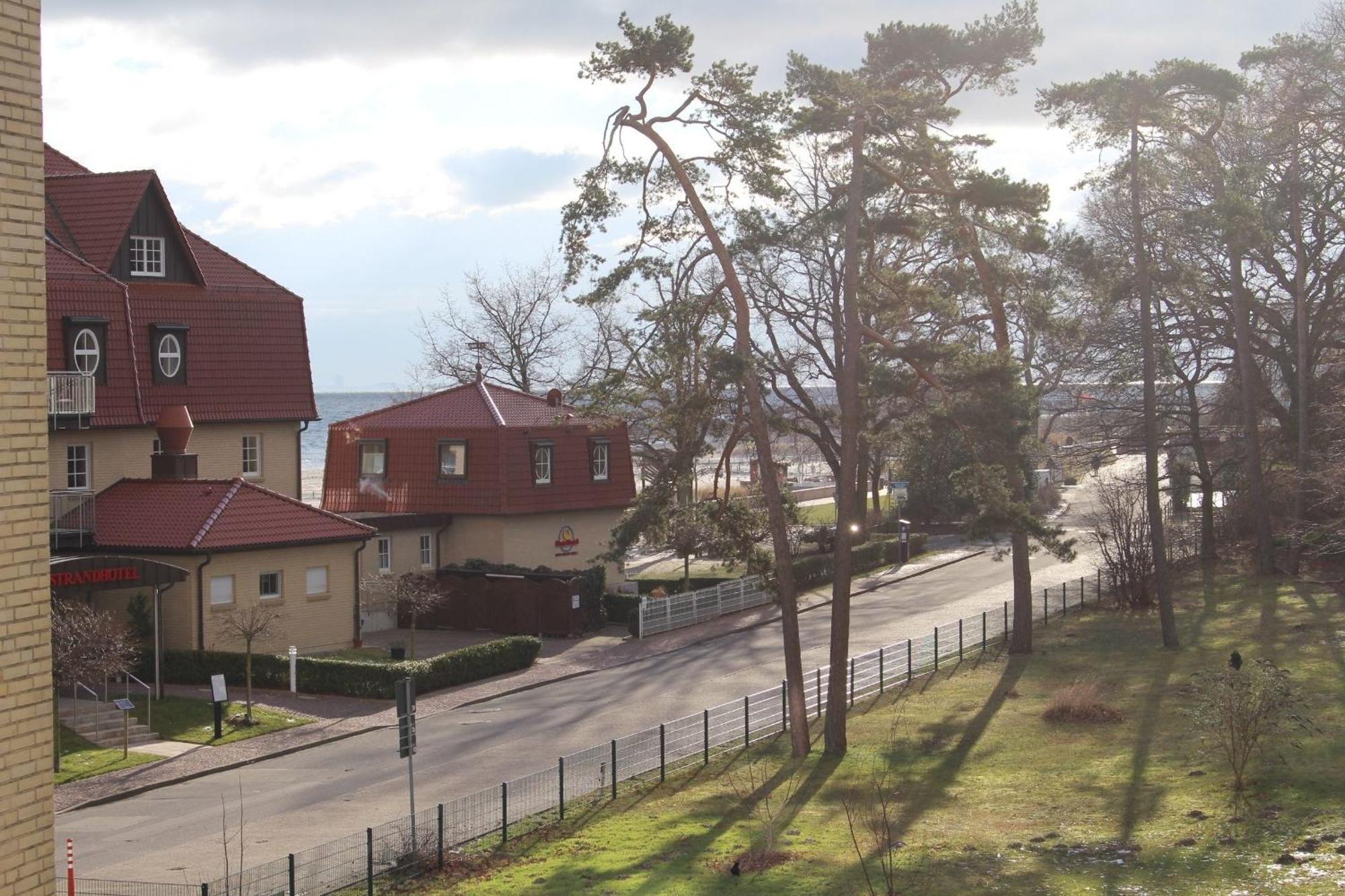 Strandschloss Strandkoje-Ostseeblick Grömitz Esterno foto
